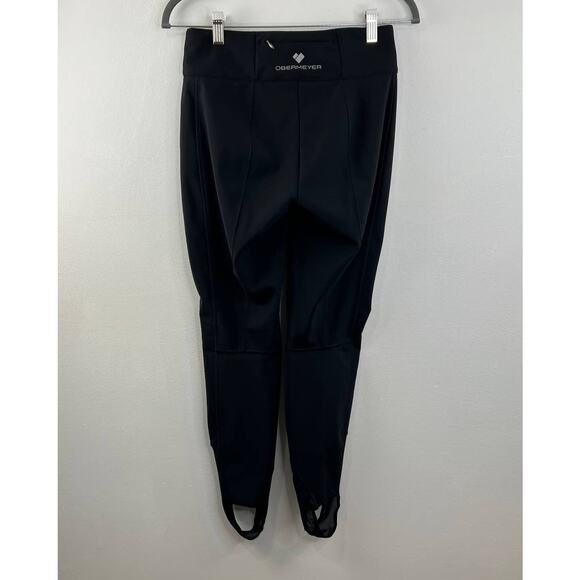 Obermeyer Women's Jinks ITB Ski Snow Pants 15100 Black Stirrups Winter Pocket 2 - Picture 6 of 8